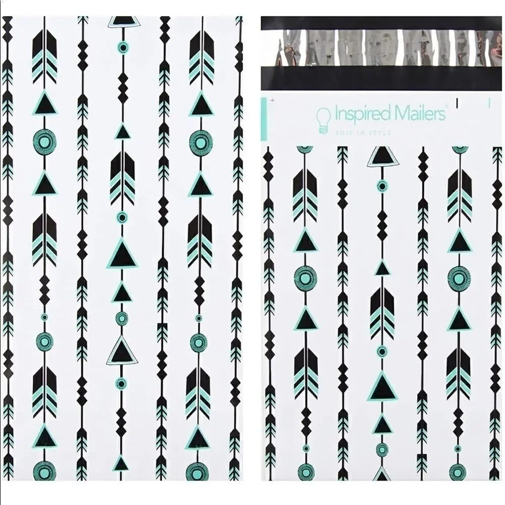 Poly Mailers MIX BOHo 6x9 10x13 35pcs 35stickers